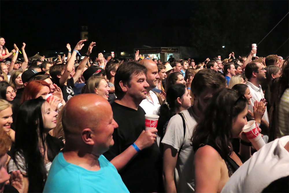 Podzámecká niva bude během festivalu Zámostí určitě nabitá lidmi jako každý rok.